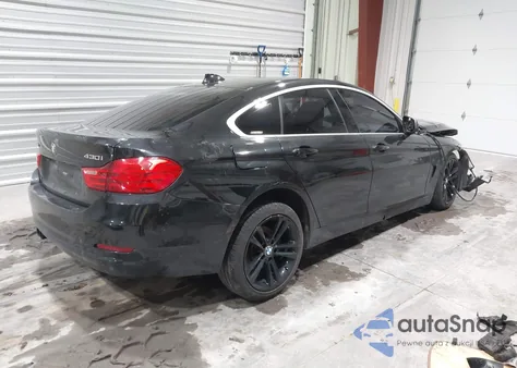 2017 BMW 430I Gran Coupe xDrive from USA, damaged, VIN WBA4F9C55HG440579